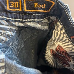 Womens rock Revival jeans